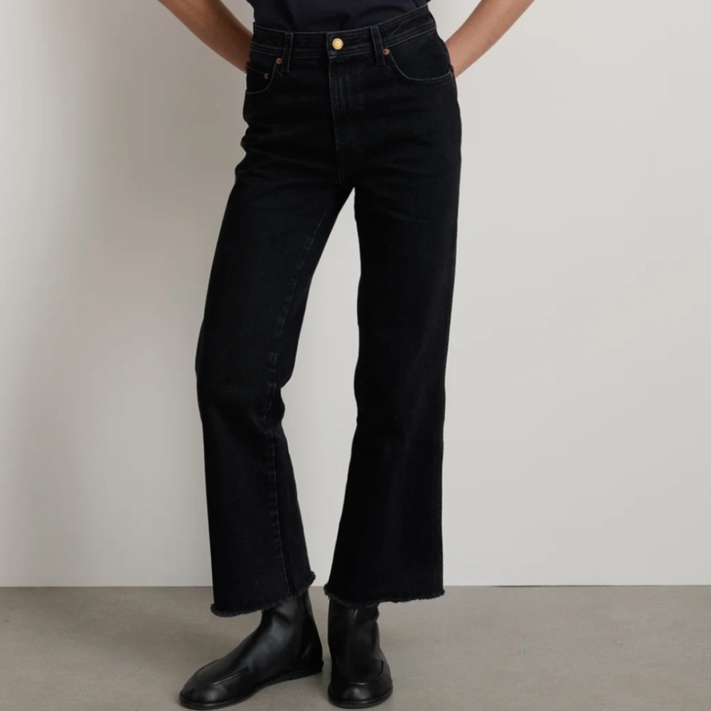 Eshel High Boot - black stone wash